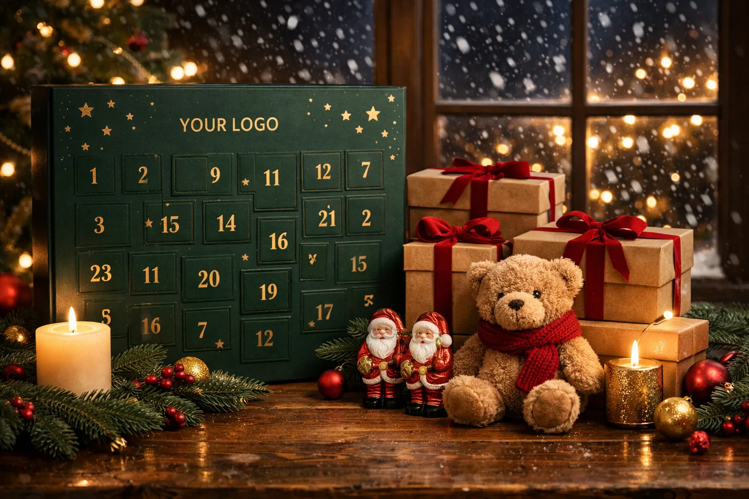 Brandované adventní kalendáře a firemní vánoční dárky s vaším logem