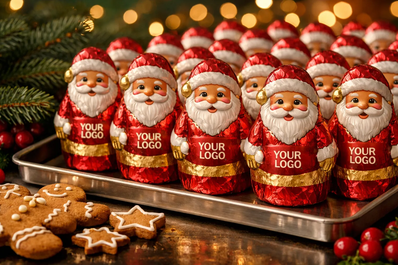 Chocolate Santas